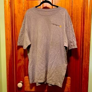 Carhartt tee, gray heather, 2X